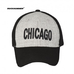 Chicago 3D embroidery Structed Sport Cap