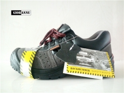 Rockhummer genuine leather safety shoes